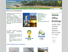 Tablet Screenshot of brasilbeleza.com